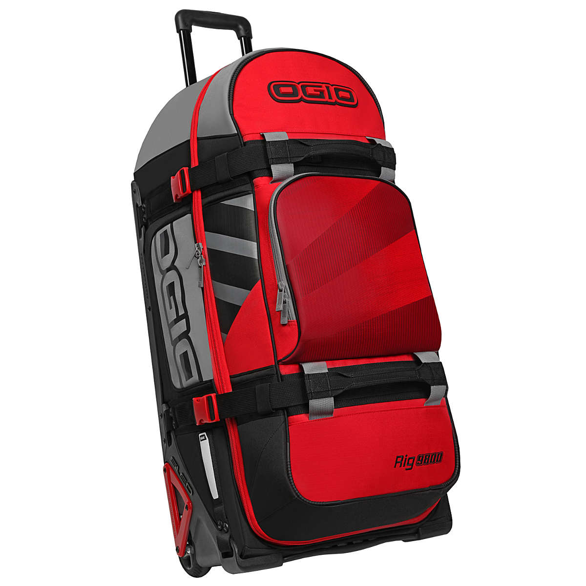 Ogio Travel Bag Rig 9800 Wheel Bag Red/Hub, 123 Liter