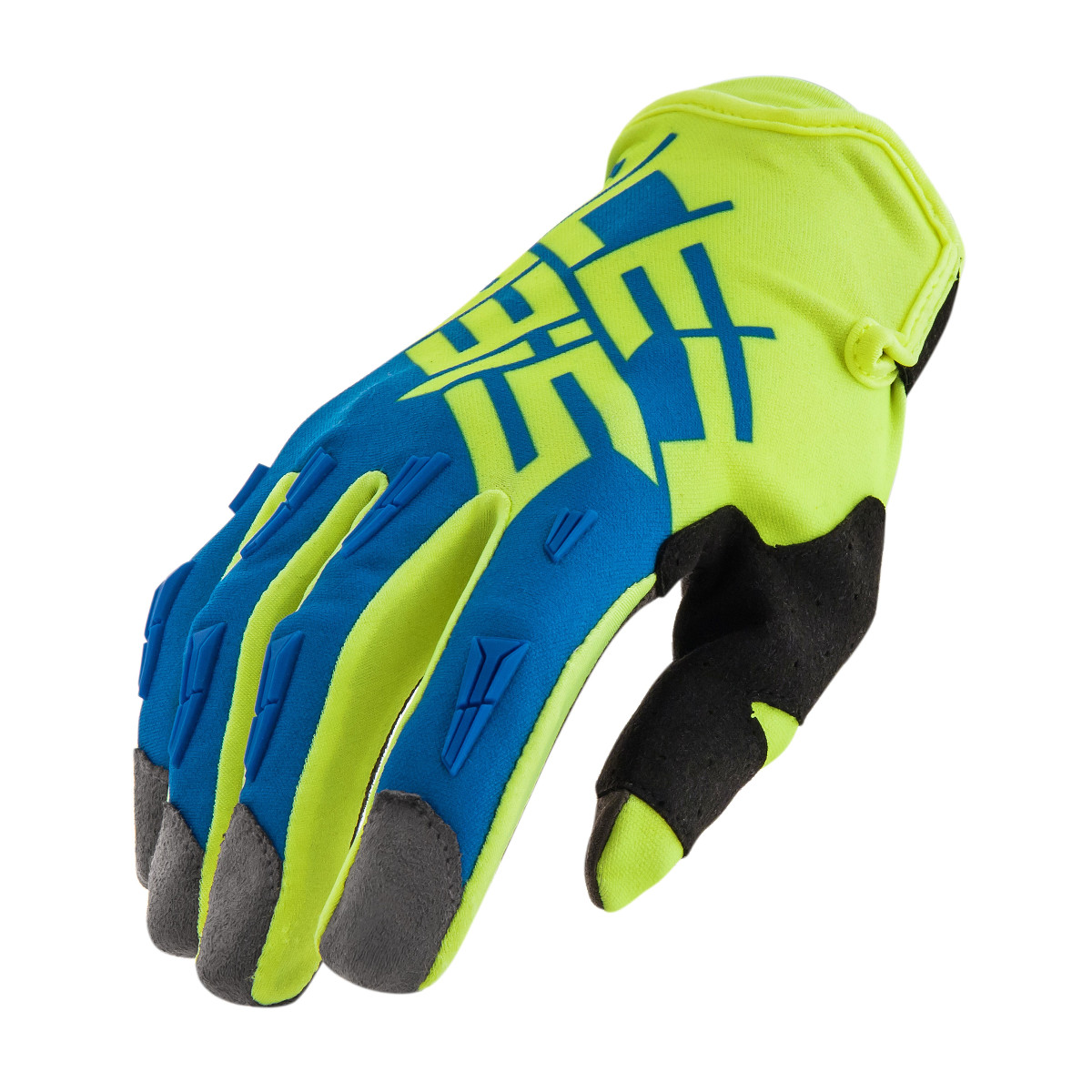Acerbis Gloves MX X2 Fluo Yellow/Blue