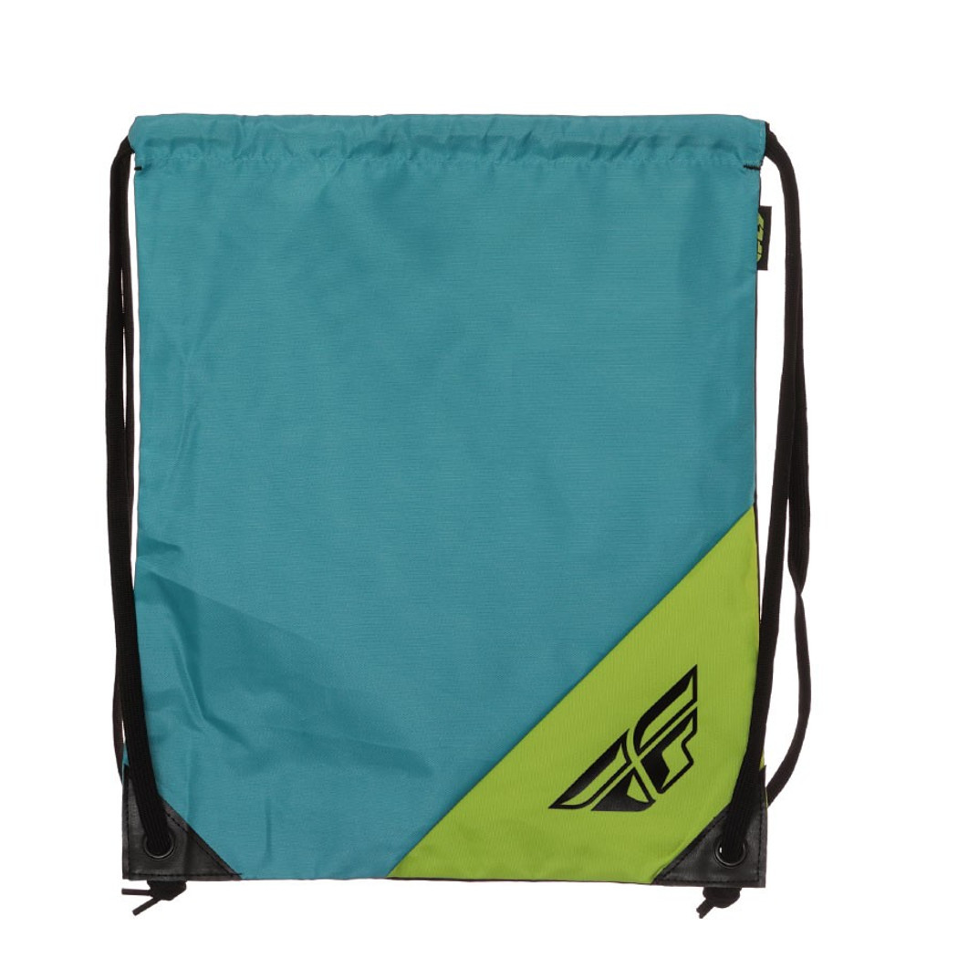 Fly Racing Cinch Bag Quick Draw Teal/Yellow