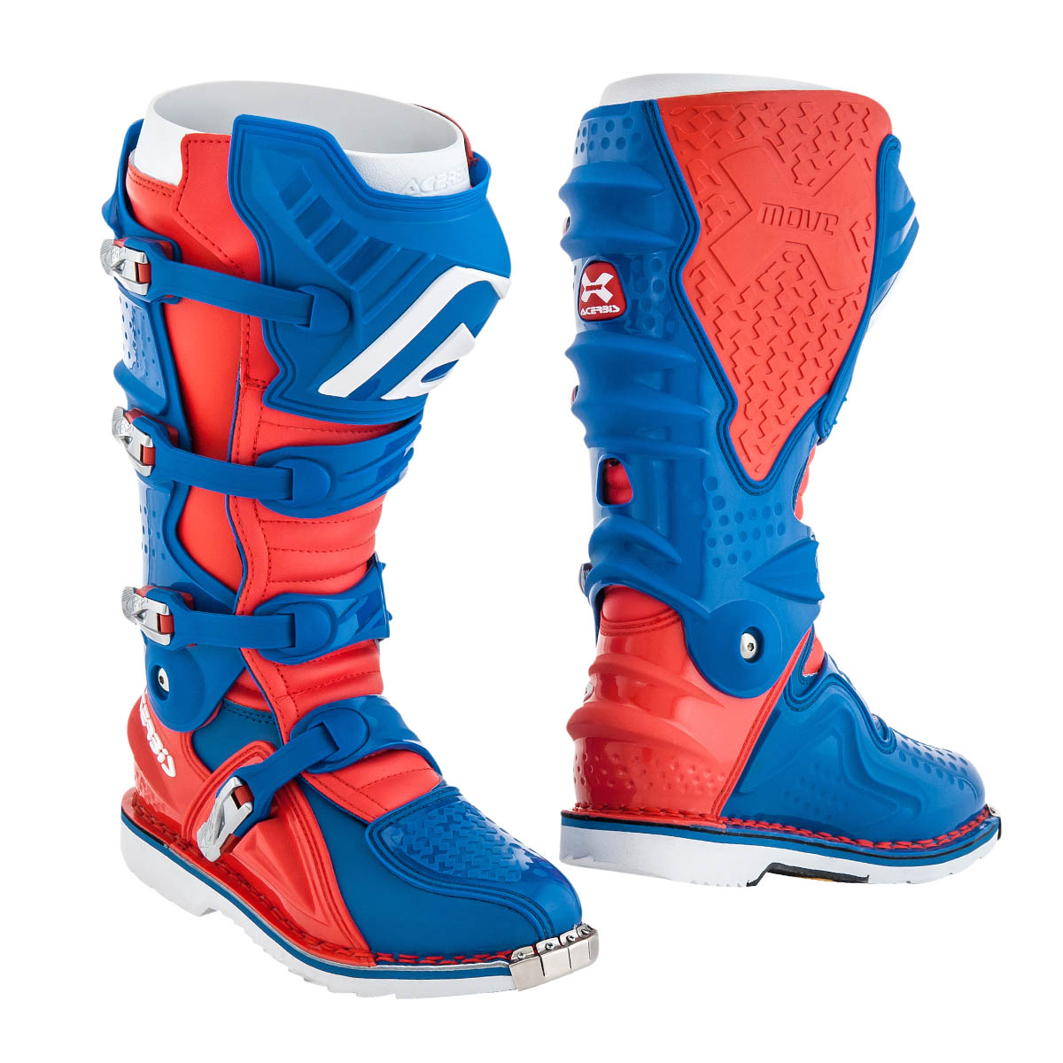 Acerbis MX Boots X-Move 2.0 Red/Blue