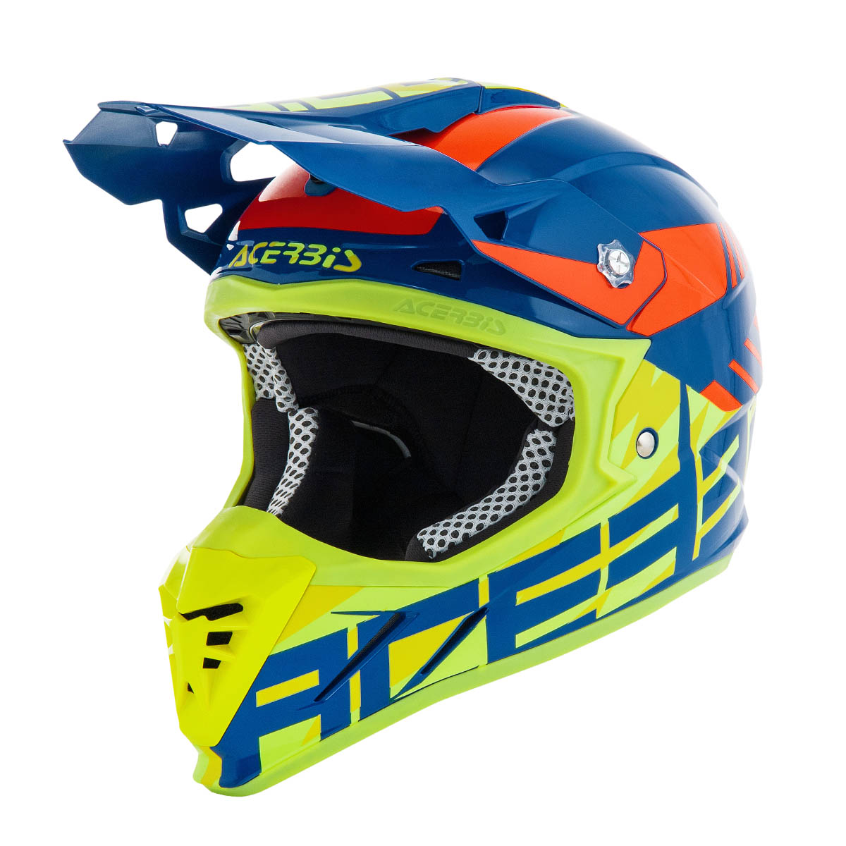Acerbis Helmet Profile 3.0 S Blue/Fluo Yellow