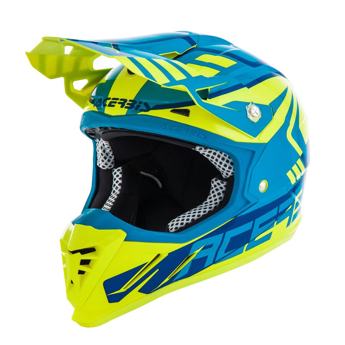 Acerbis Helmet Profile 3.0 S Fluo Yellow/Blue