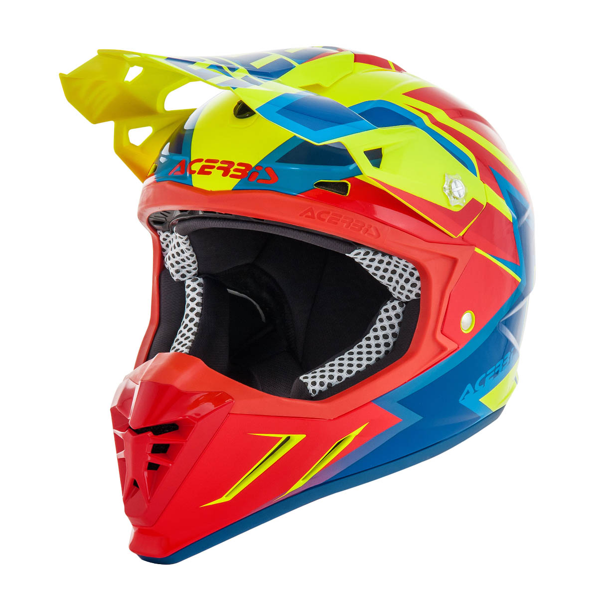 Acerbis Helmet Profile 3.0 S Fluo Yellow/Red