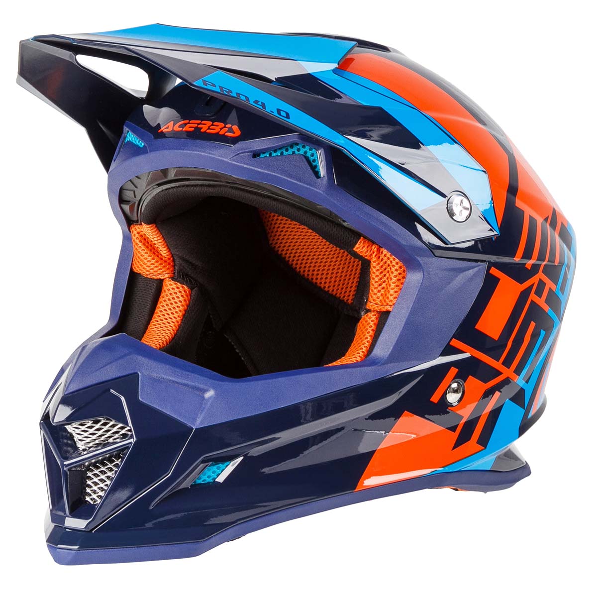 Acerbis Helm Profile 4 Blau/Orange