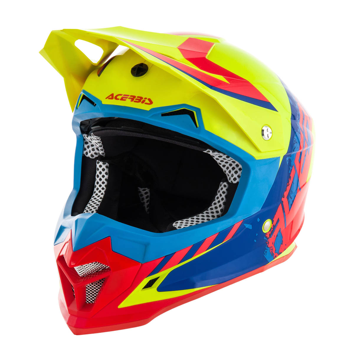 Acerbis Helmet Profile 4 Fluo Yellow/Red
