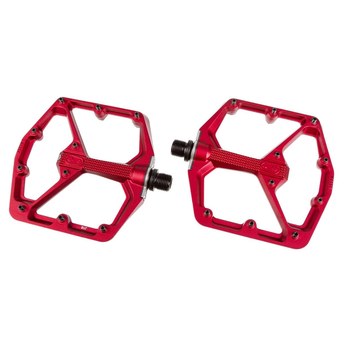 Crankbrothers Pedali Stamp 7 Rosso, Large