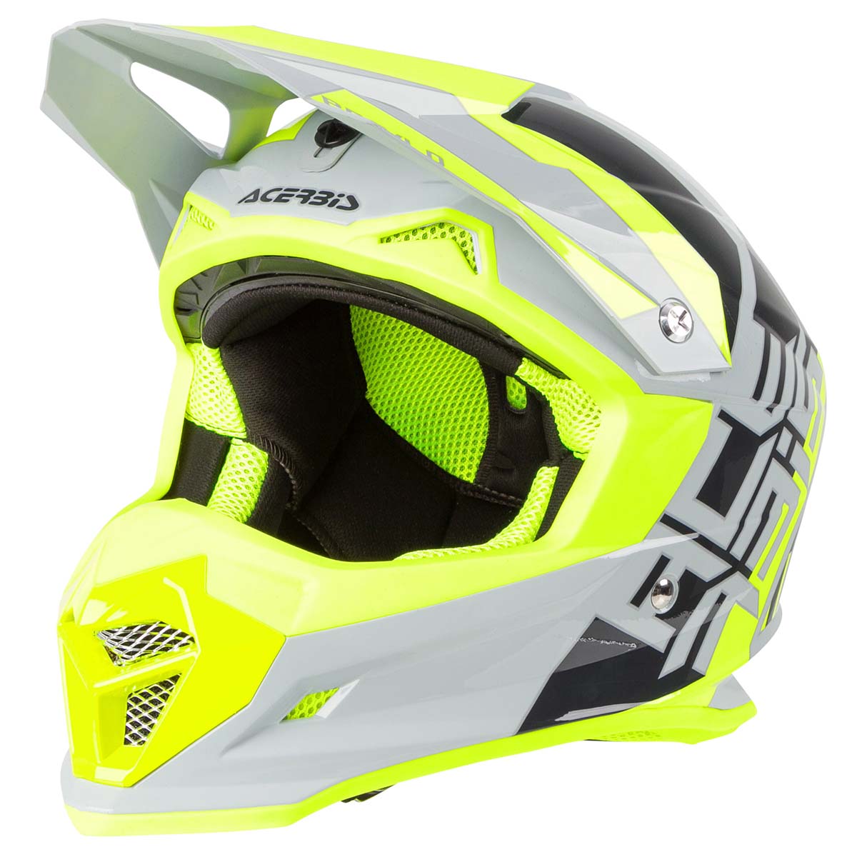 Acerbis Helmet Profile 4 Grey/Yellow