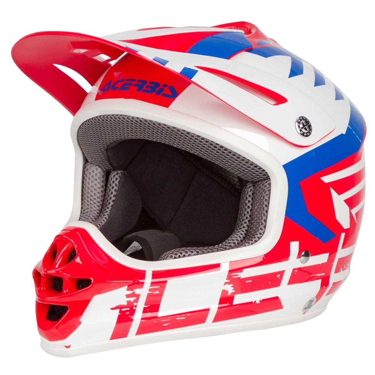Acerbis Kids Motocross-Helm Impact 3.0 Rot/Blau