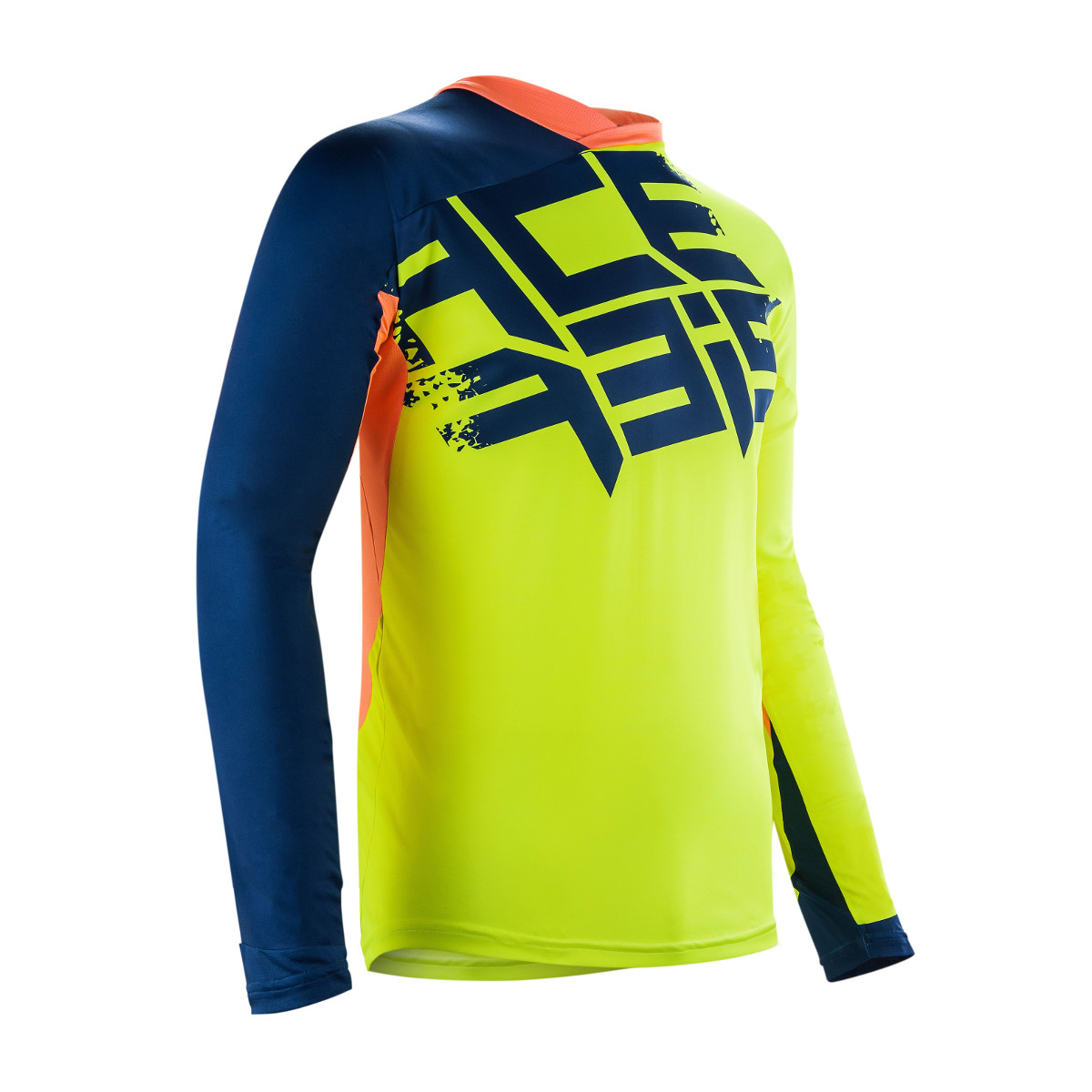 Acerbis Maillot MX Special Edition Airborne - Fluo Yellow/Blue