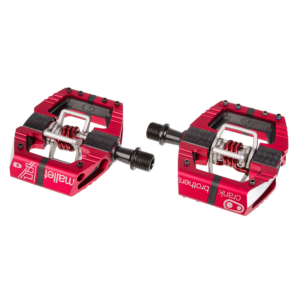 Crankbrothers Klickpedale Mallet E LS Rot