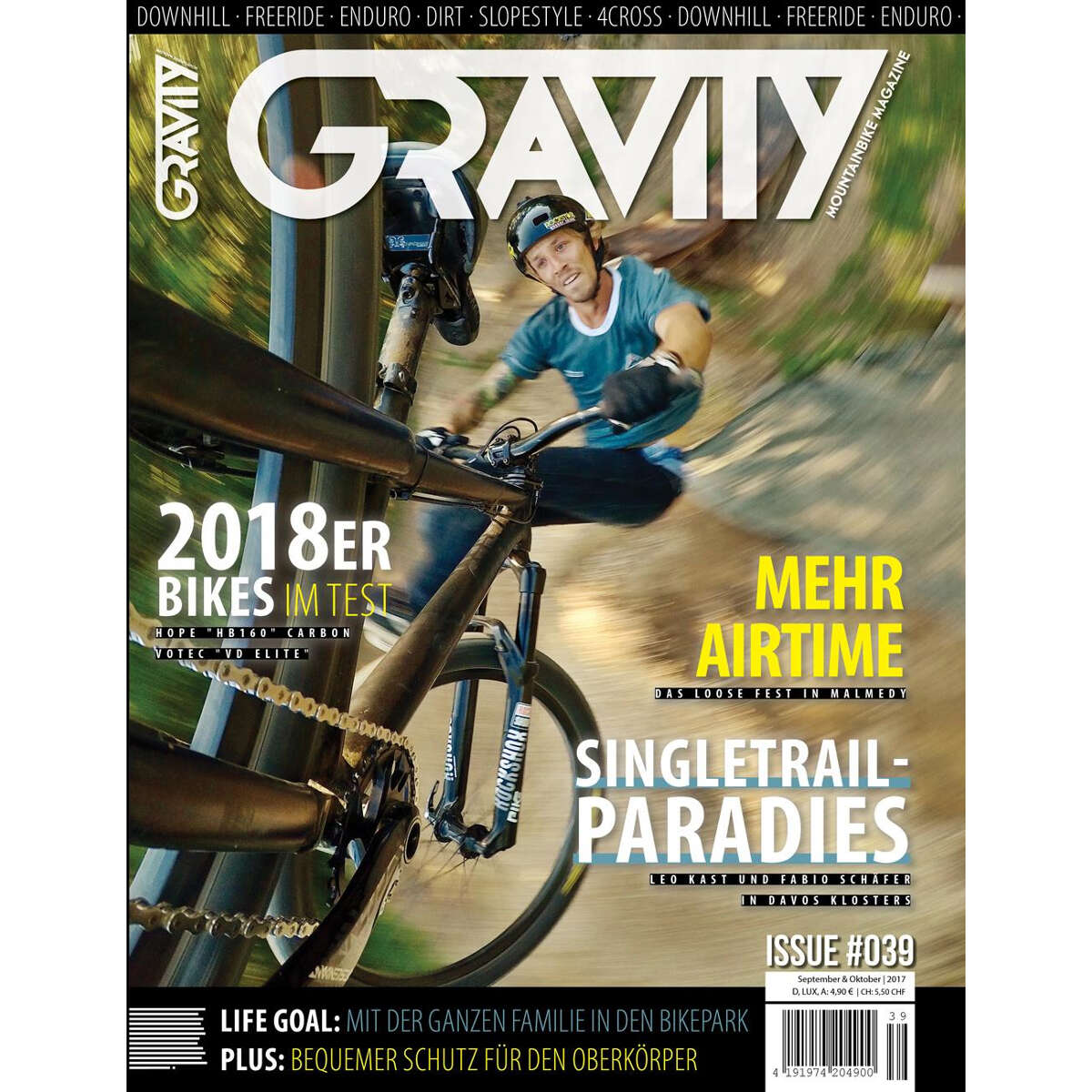 Gravity Mountainbike Magazine Numéro 039  September + October