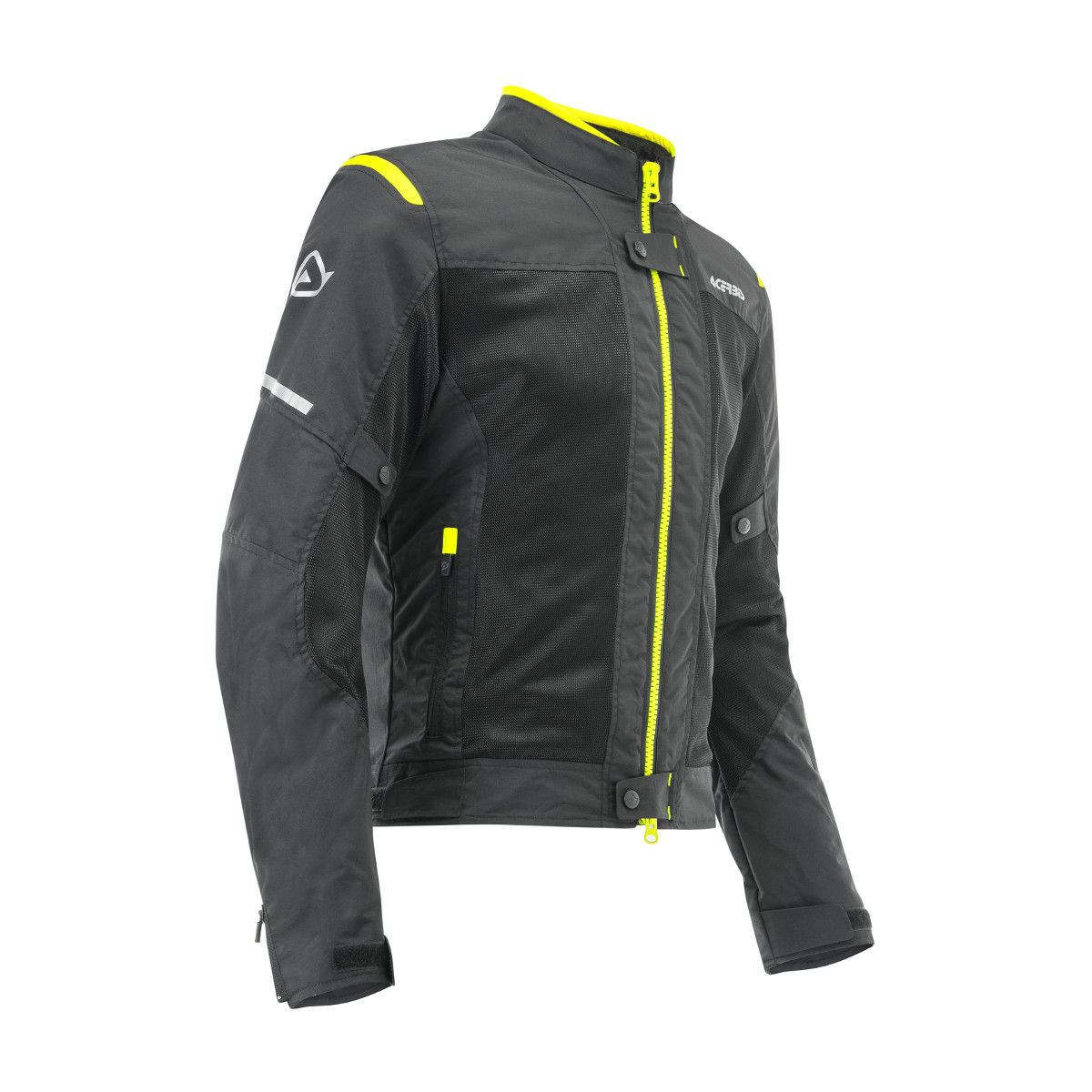 Acerbis Giacca MX Ramsey My Vented 2.0 Black/Fluo Yellow