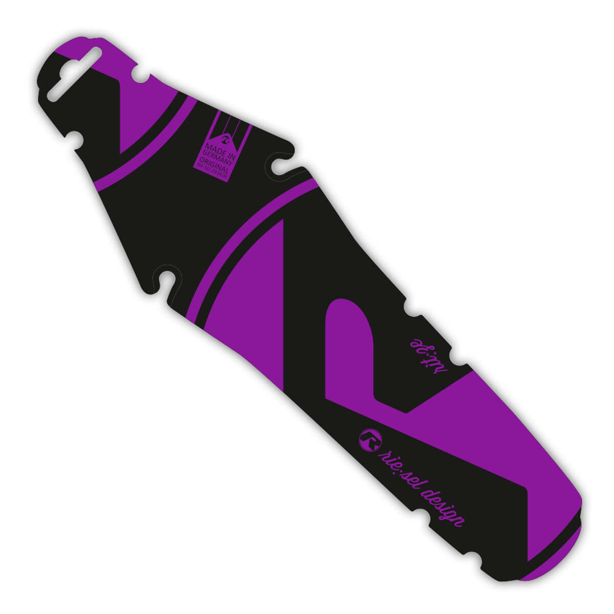 Riesel Design Mudguard rear Rit:ze Purple, 1 Piece