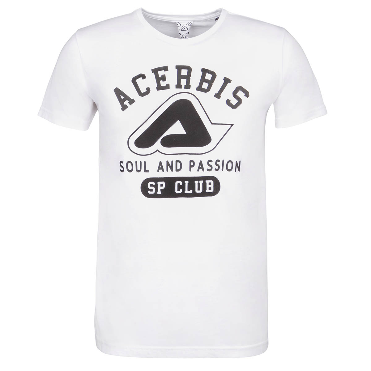 Acerbis T-Shirt Varsity Weiß