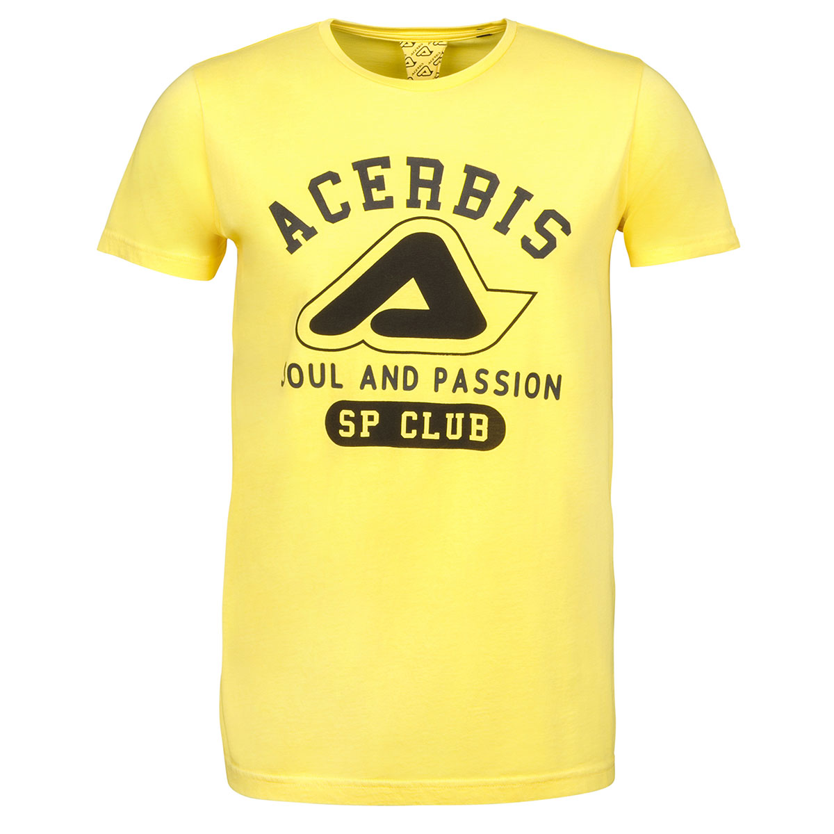Acerbis T-Shirt Varsity Fluo Gelb