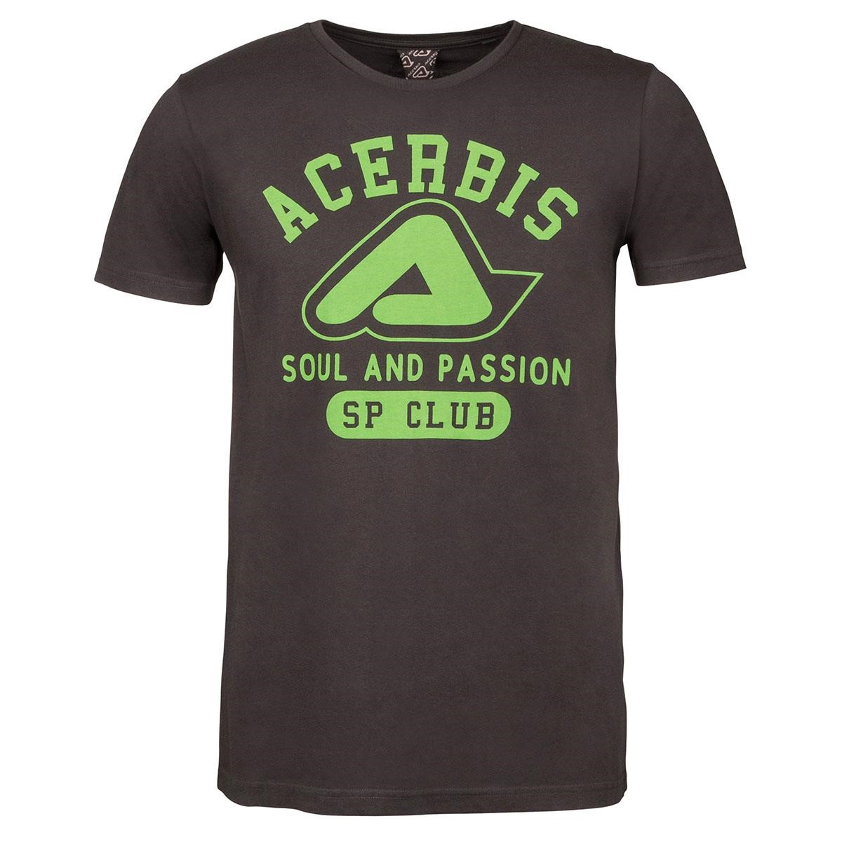 Acerbis T-Shirt Varsity Dunkelgrau