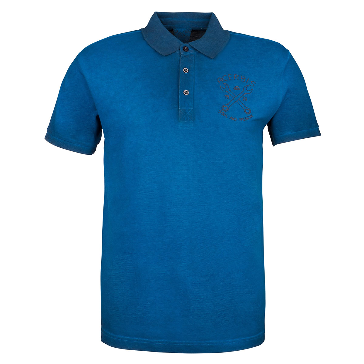 Acerbis Polo Shirt Speedy Blau