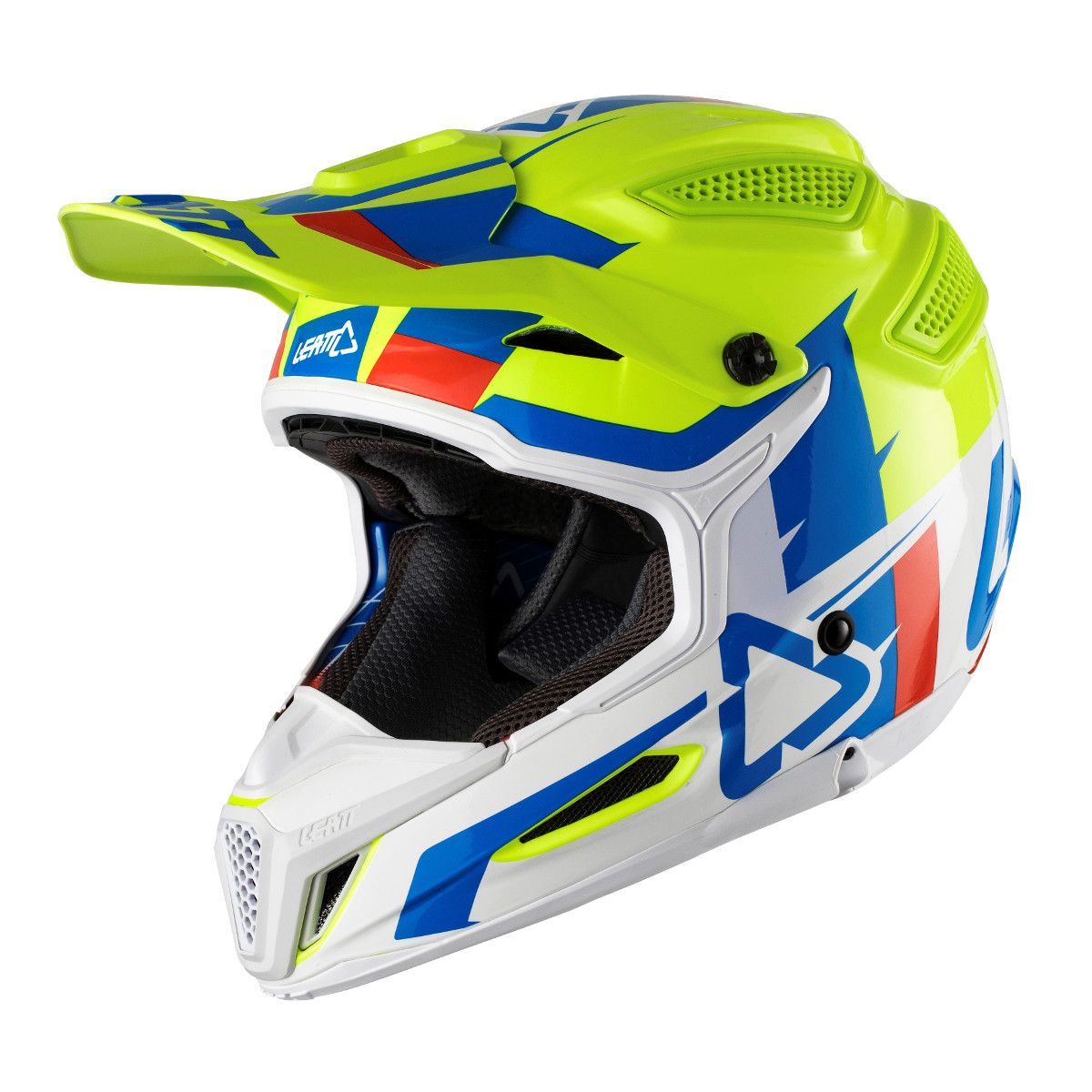 Leatt Helmet GPX 5.5 Composite V10 Lime/White
