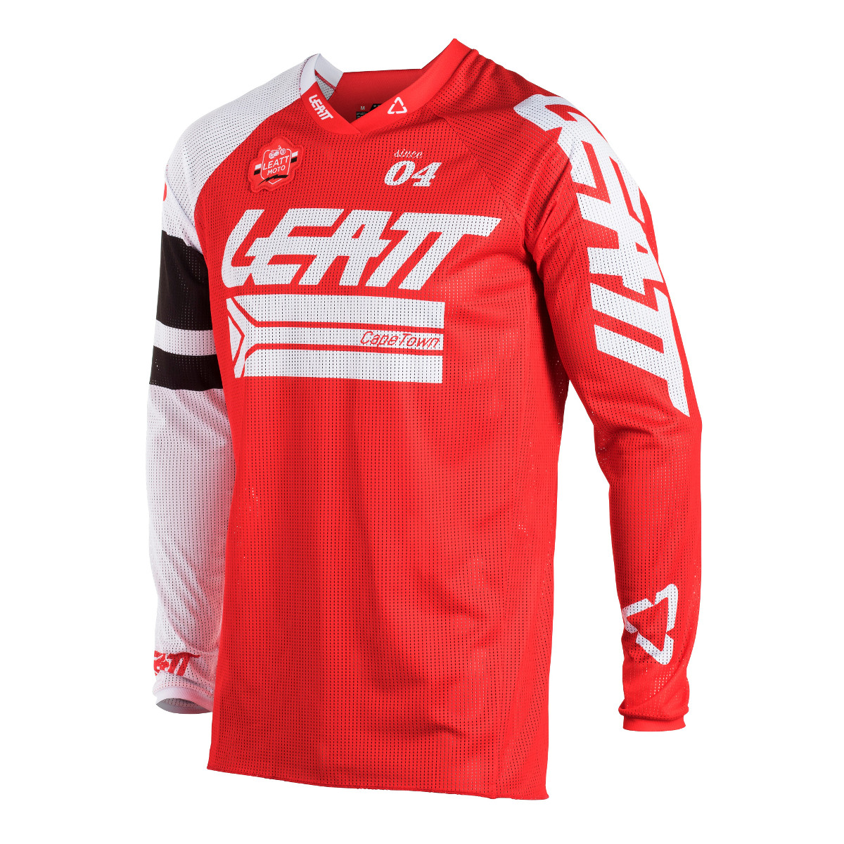 Leatt Maillot MX GPX 4.5 X-Flow Red/White