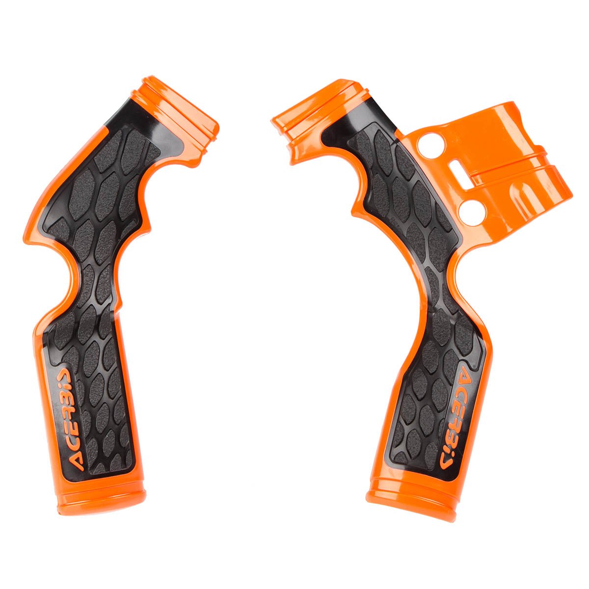 Acerbis Protections de Cadre Anti-Dérapante X-Grip KTM SX 65 14-, Orange