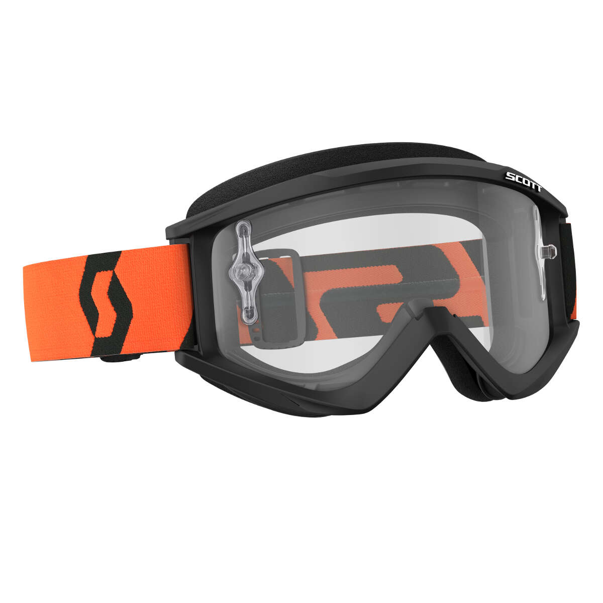 Scott Recoil Xi Goggle Recoil Xi Orange/Black - Clear Works Anti-Fog