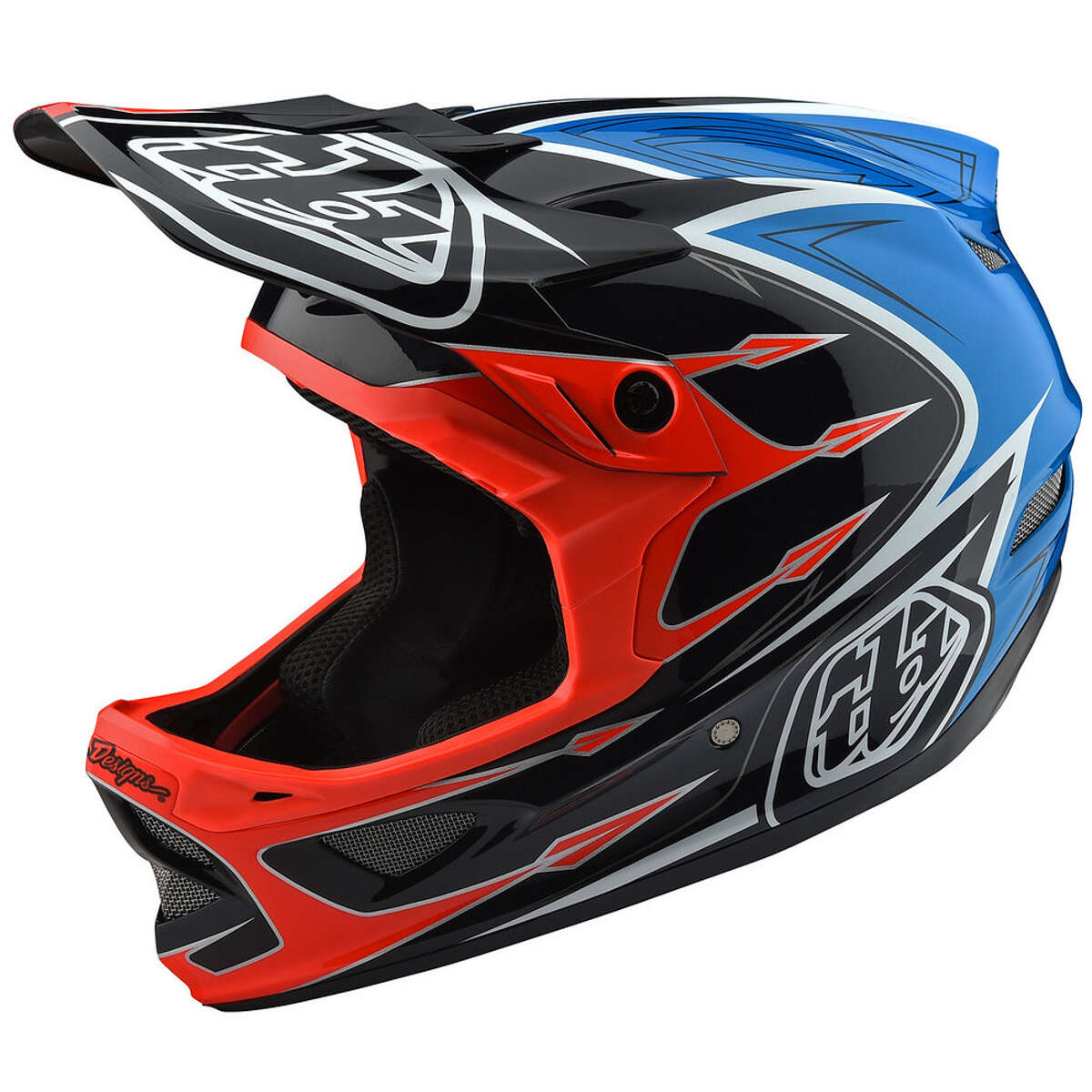 Troy Lee Designs Downhill-MTB-Helm D3 Composite Corona Orange