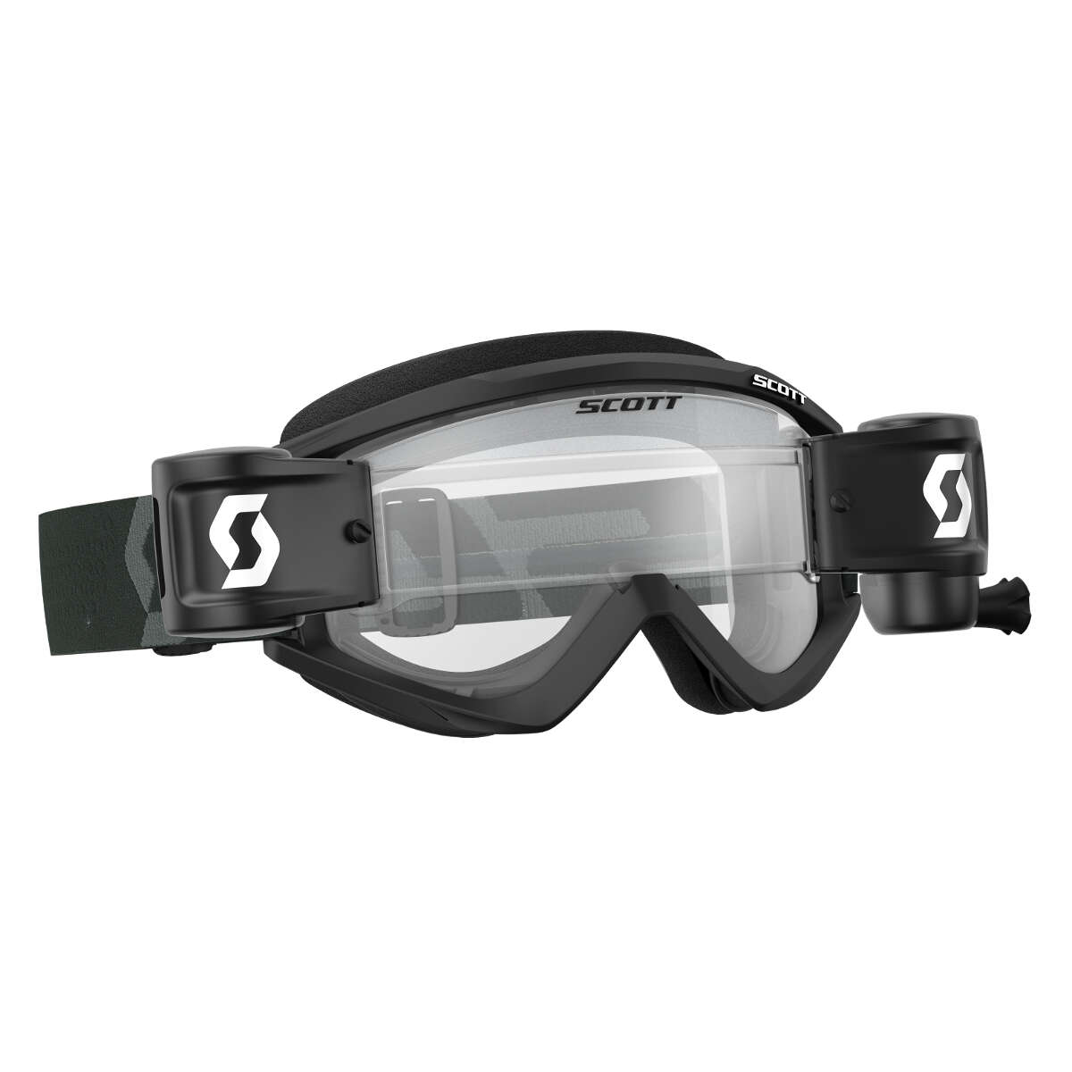 Scott Recoil Xi WFS Goggle Recoil Xi WFS Black/White - Clear Works Anti-Fog