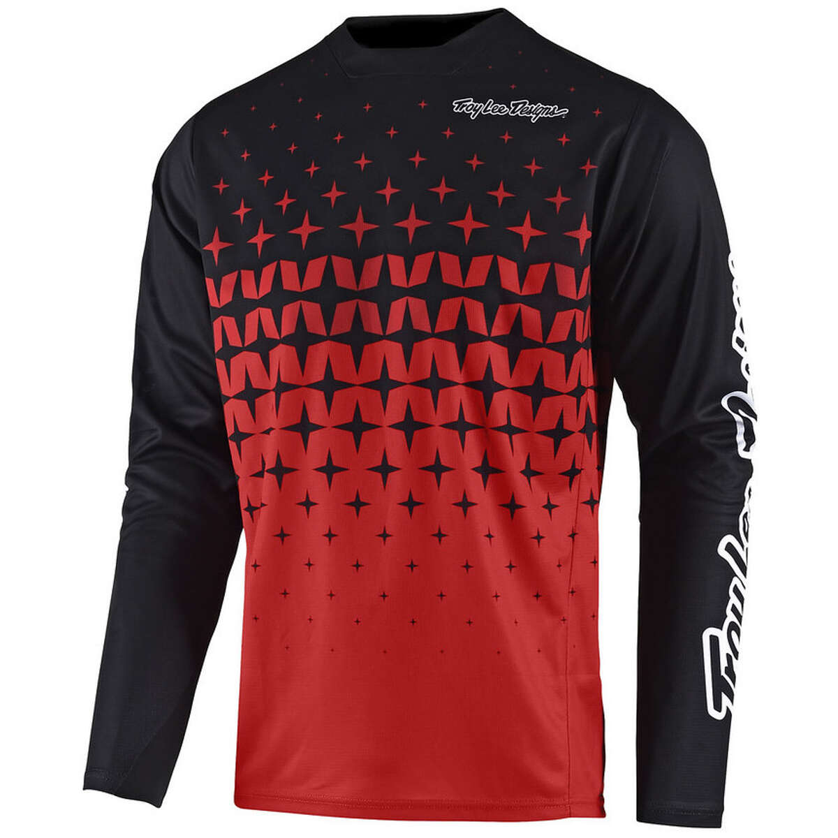 Troy Lee Designs Downhill Jersey Sprint Megaburst - Red/Black