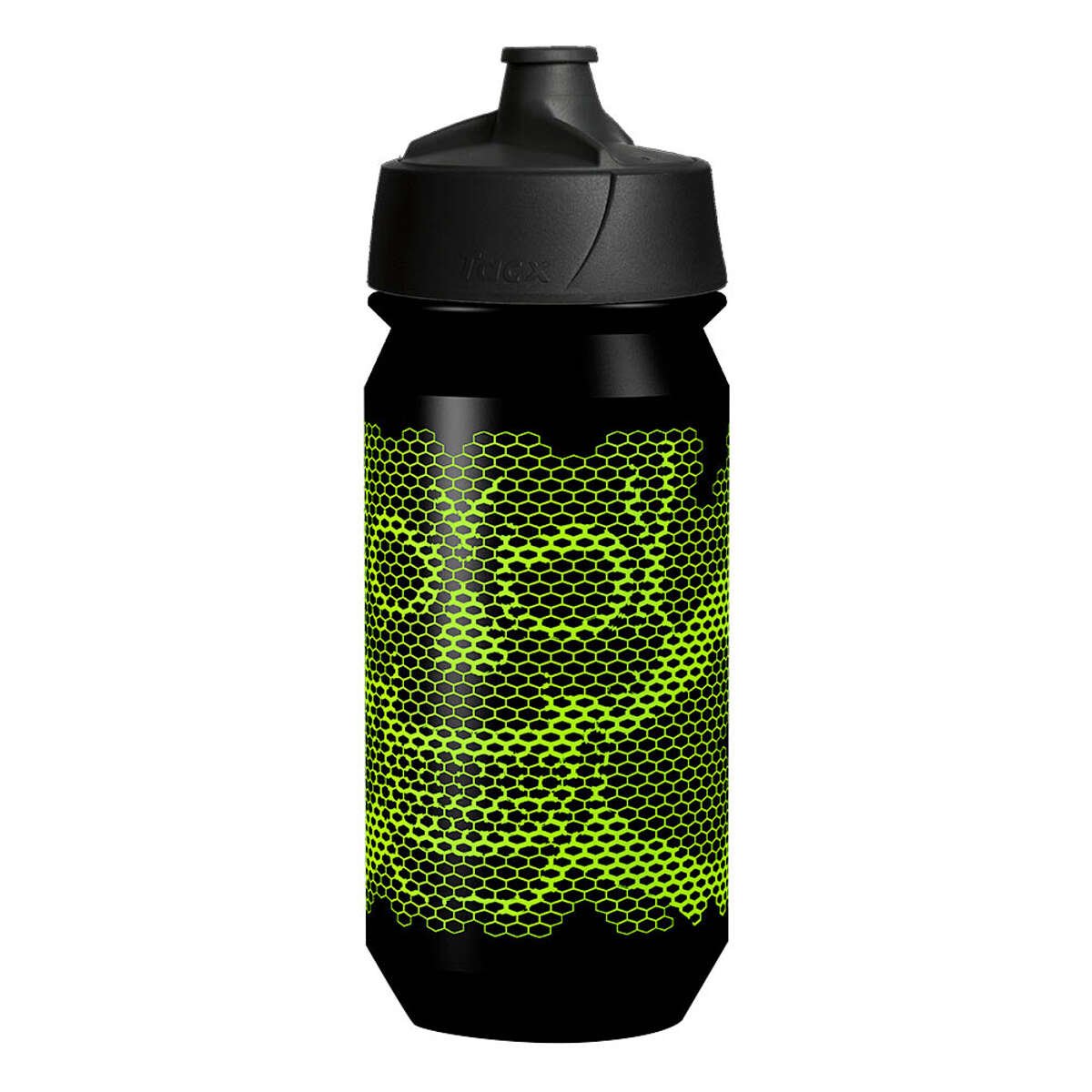Riesel Design Water Bottle Flasche Skull Honeycomb Green