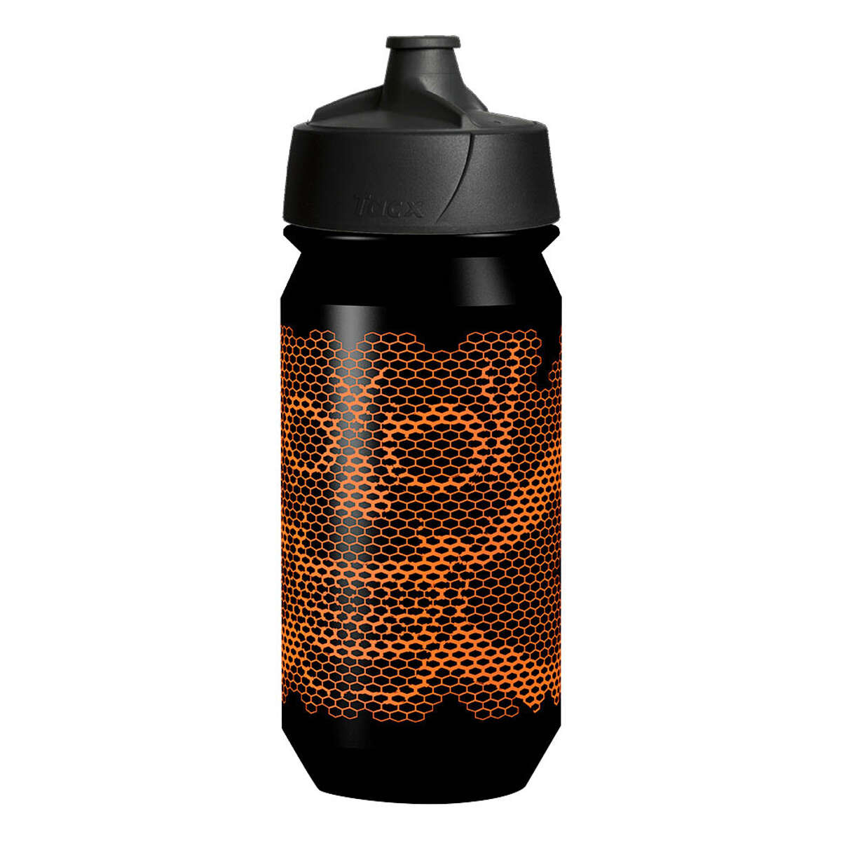 Riesel Design Water Bottle Flasche Skull Honeycomb Orange