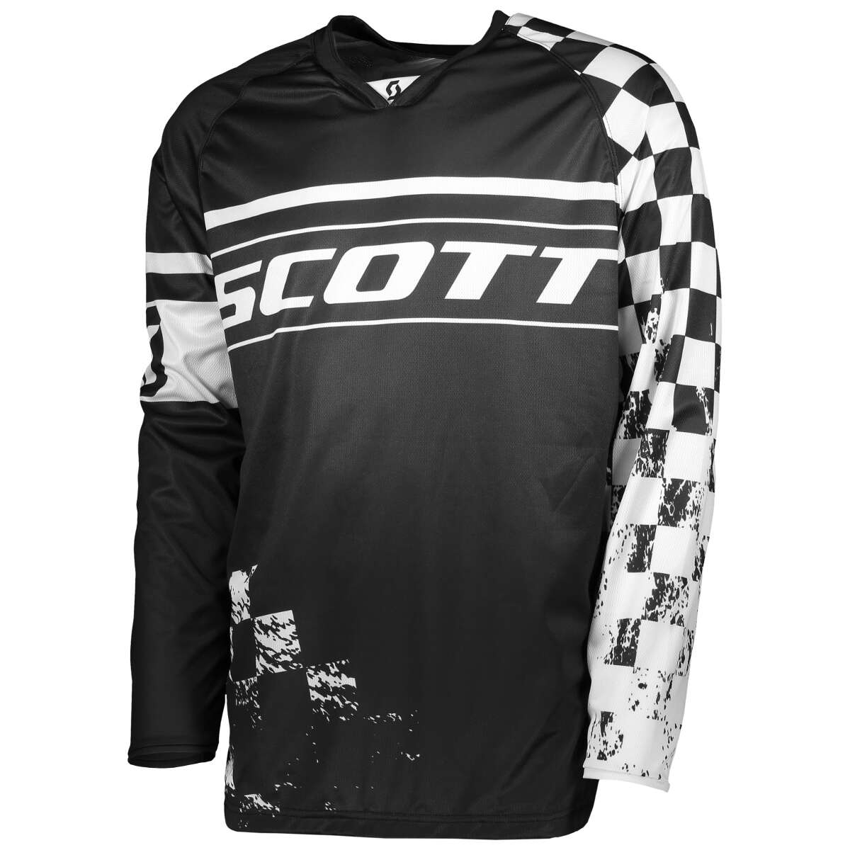 Scott Jersey 350 Track Schwarz/Weiß