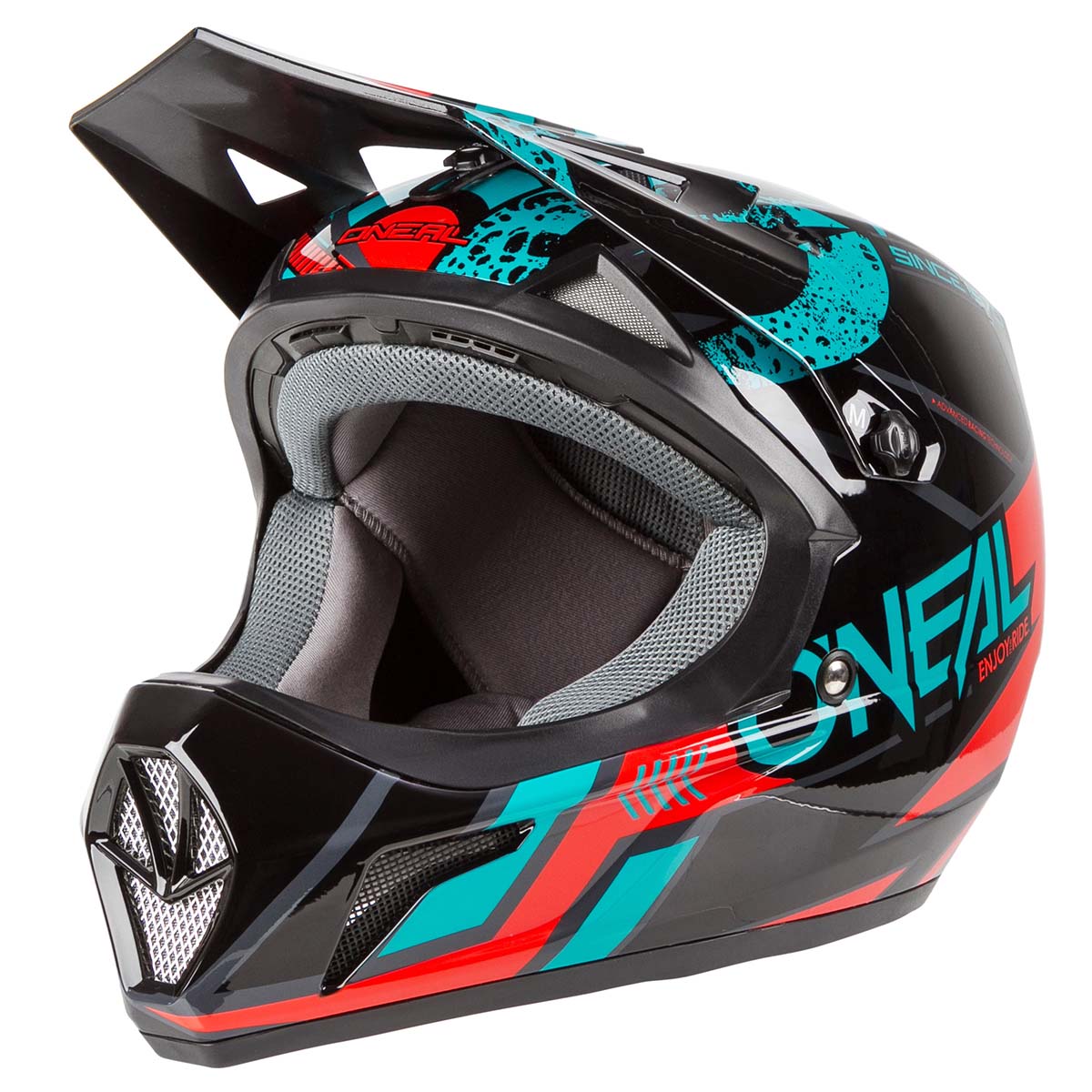 O'Neal Downhill MTB Helmet Sonus Strike Black/Teal