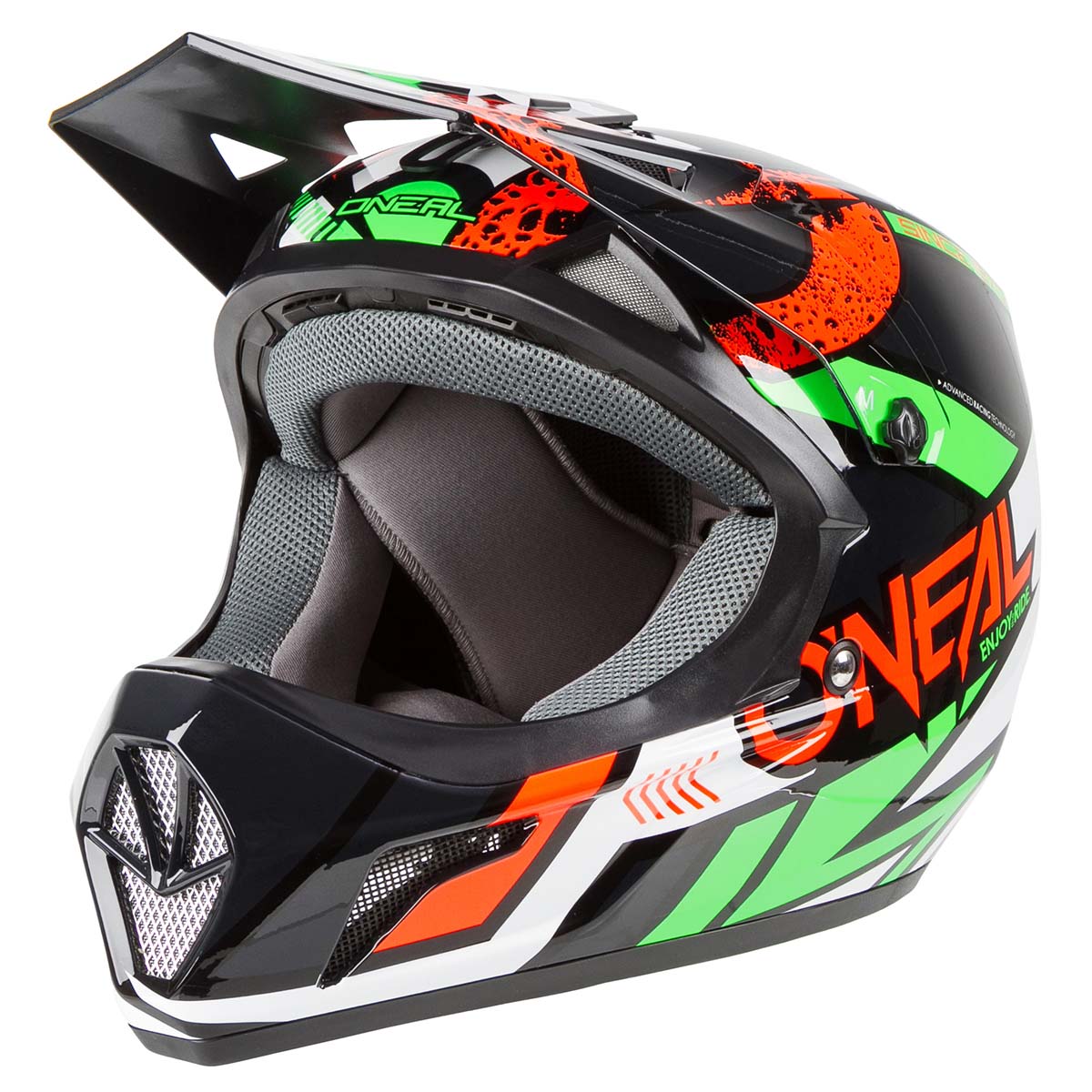O'Neal Downhill MTB Helmet Sonus Strike Red/Green