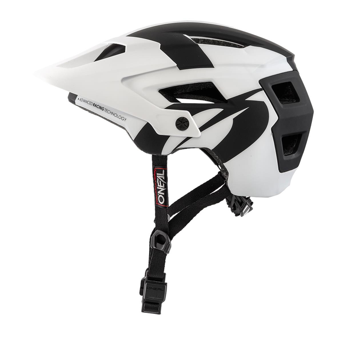 O'Neal Enduro-MTB-Helm Defender 2.0 Sliver Weiß/Black
