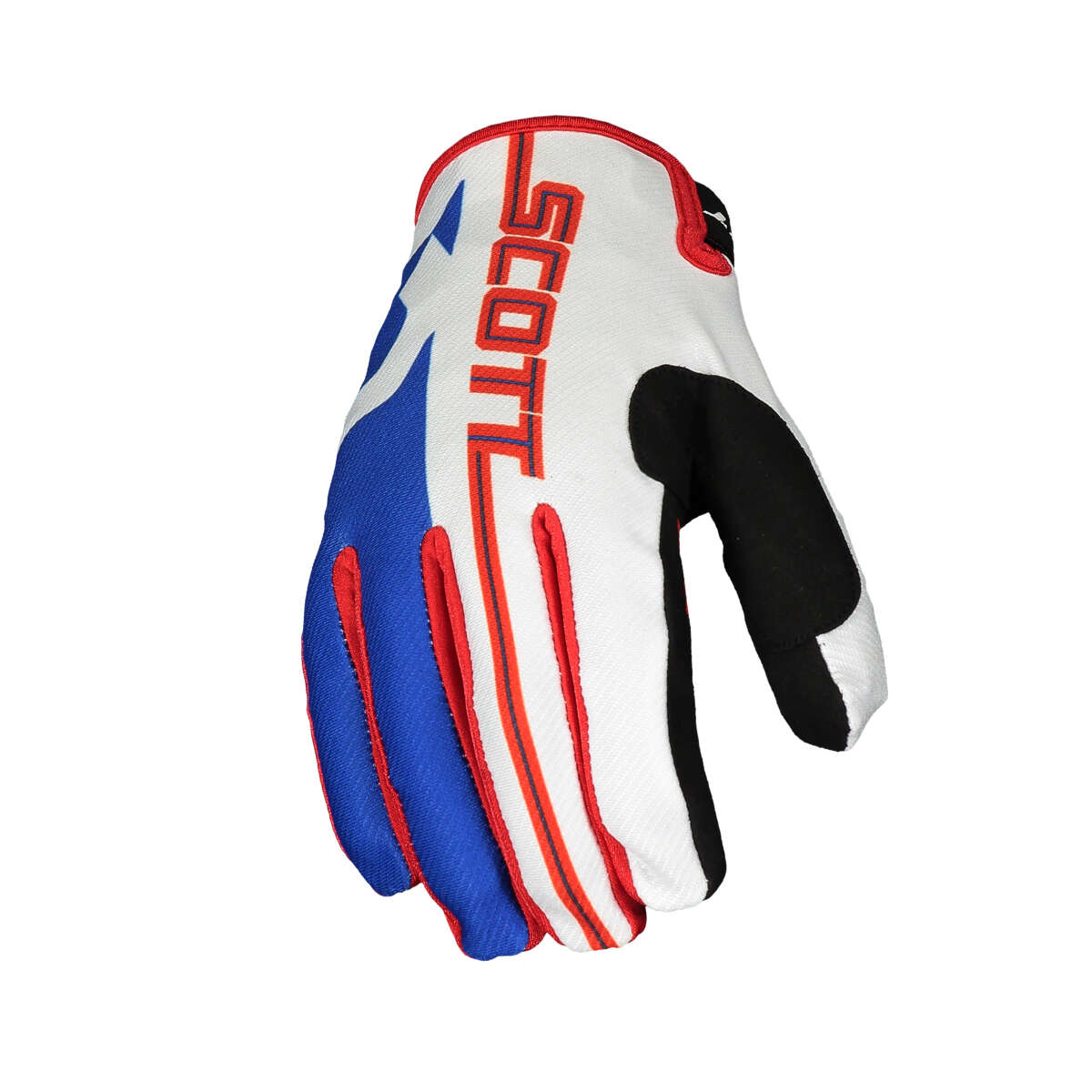 Scott Gloves 350 Track Blue/Red