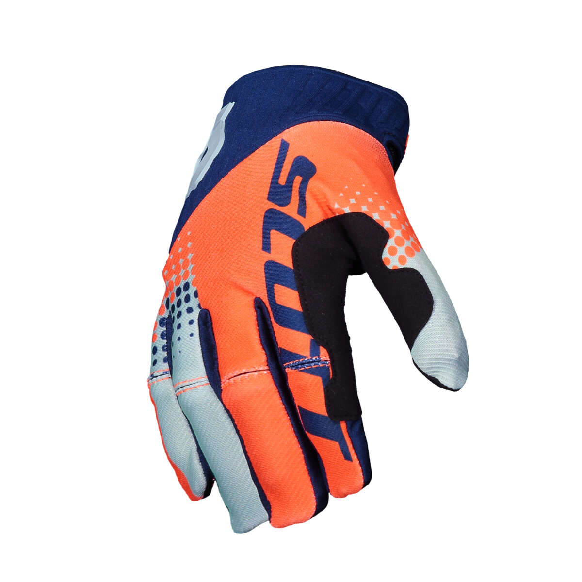 Scott Gloves 450 Angled Orange/Blau