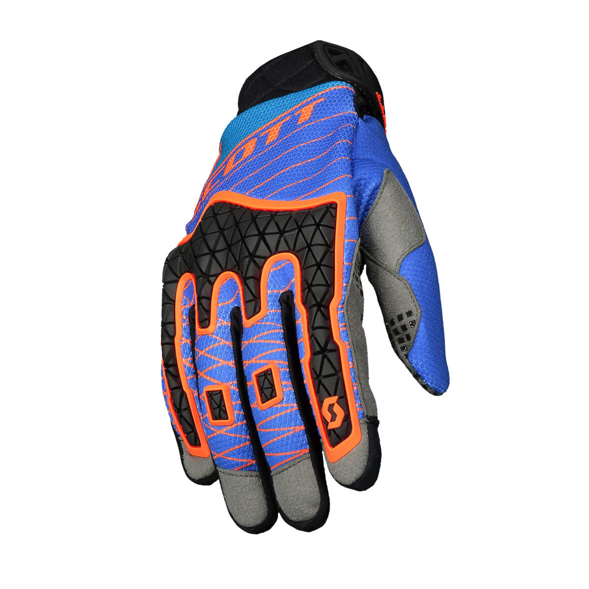 Scott Handschuhe Enduro Blau/Orange