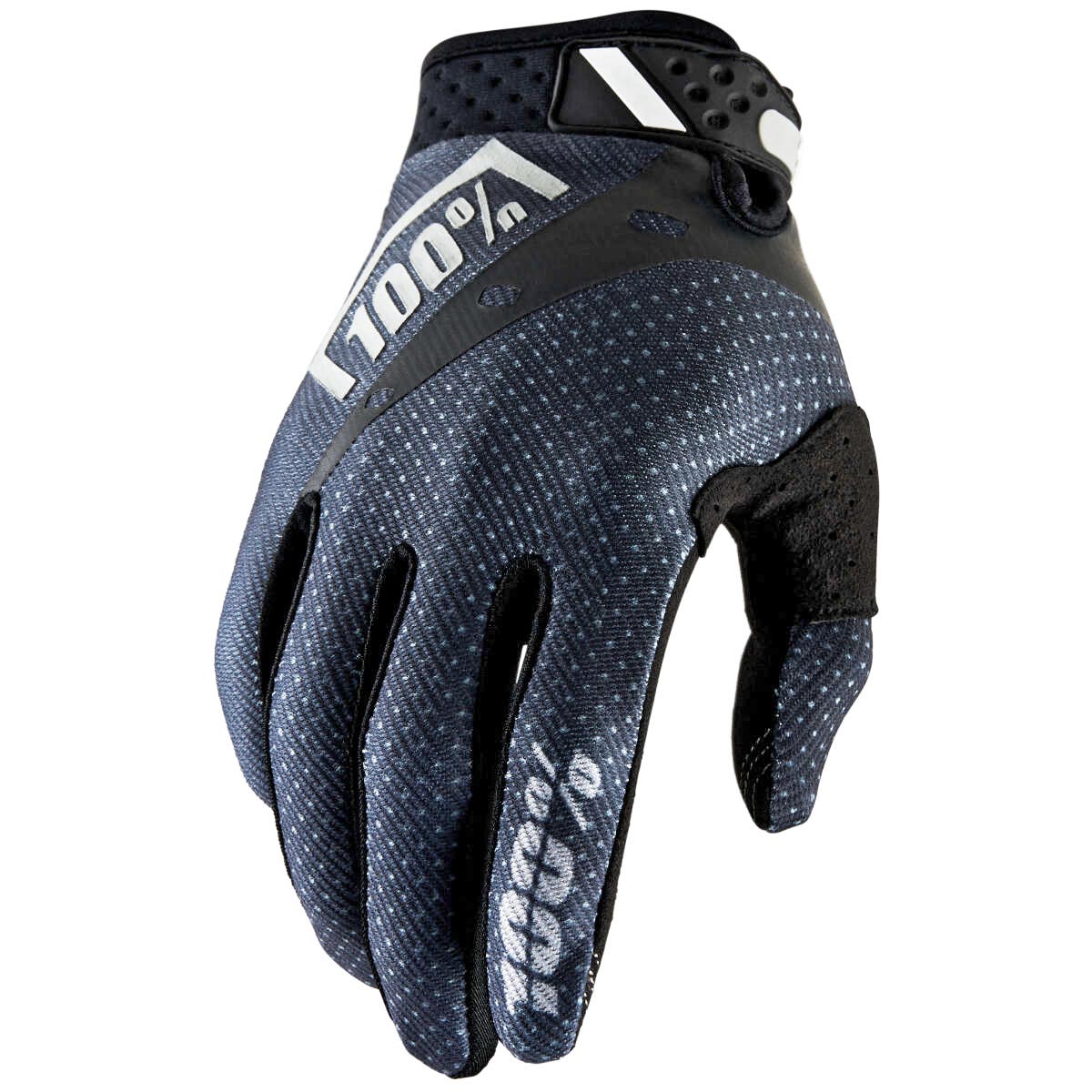 100% Bike Gloves Ridefit Black