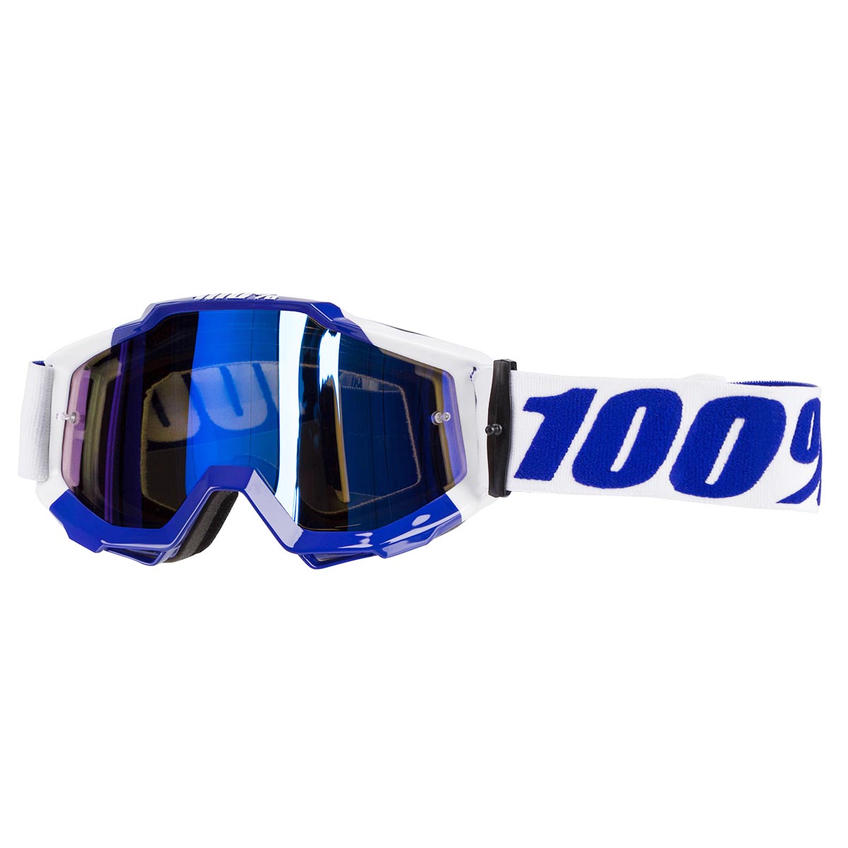 100% Crossbrille Accuri Calgary - Blau verspiegelt Anti-Fog