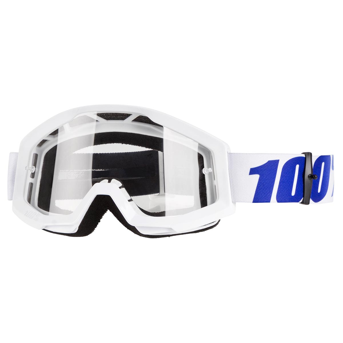 100% Maschera Strata Equinox - Trasparente Anti-Fog