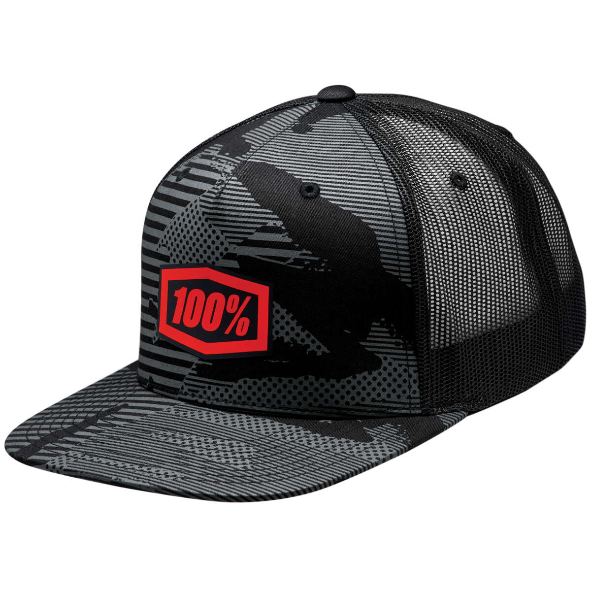 100% Trucker Cap Odyssey Black