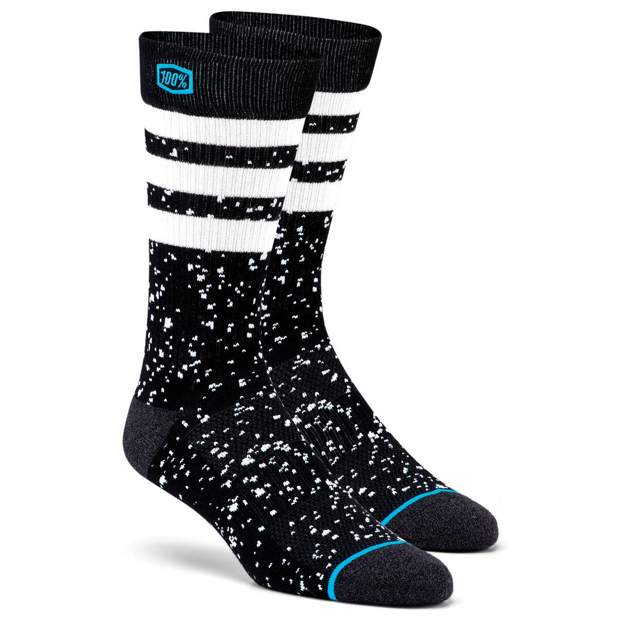 100% Chaussettes Cosmos Black