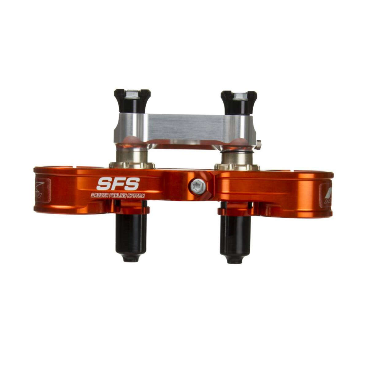 Neken Upper triple clamp  KTM SX/SX-F 125/250/350/450, Orange, Offset 22 mm, Air suspension