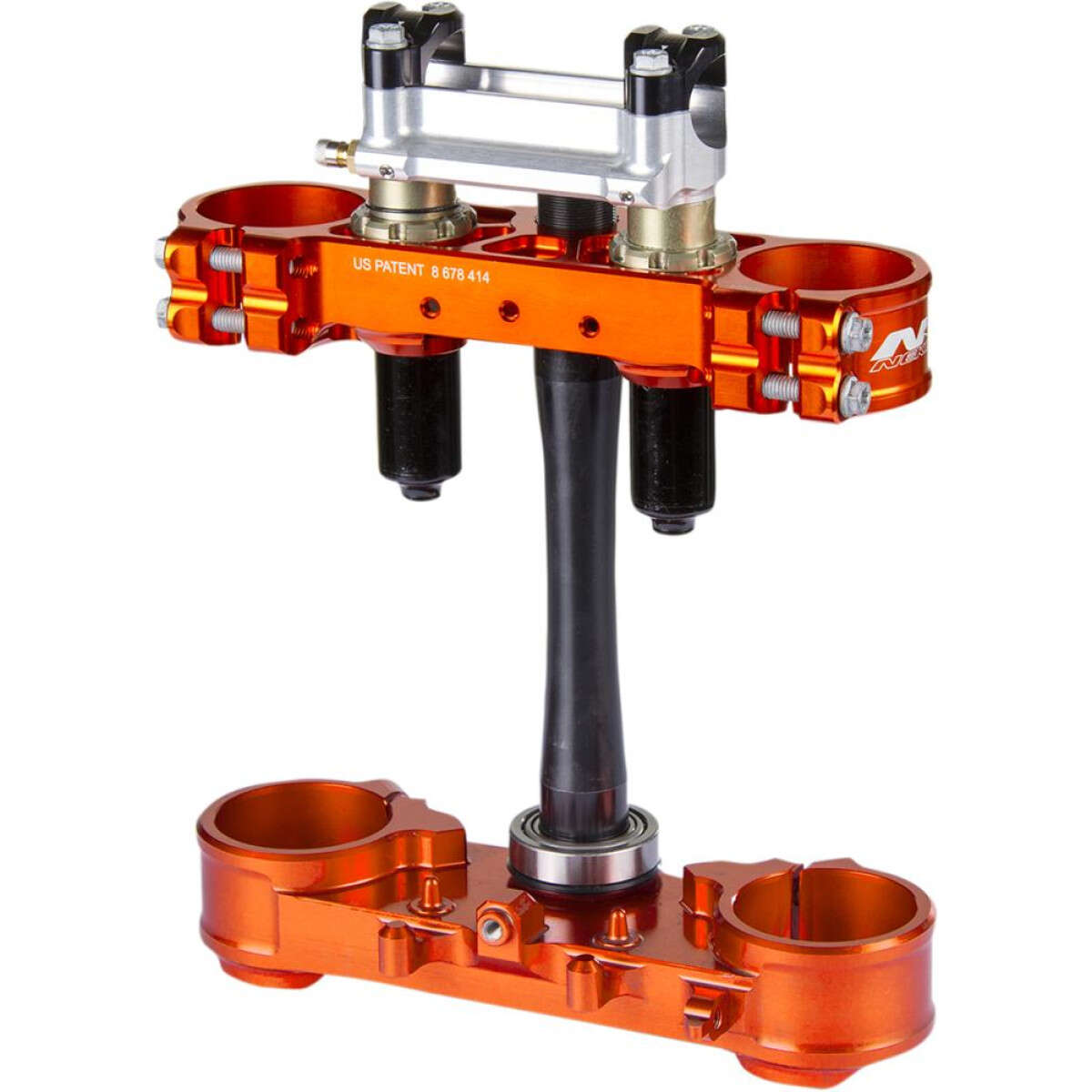 Neken Triple clamp  KTM SX-SX-F 125/250/350/450, Orange, Offset 22 mm, Air suspension