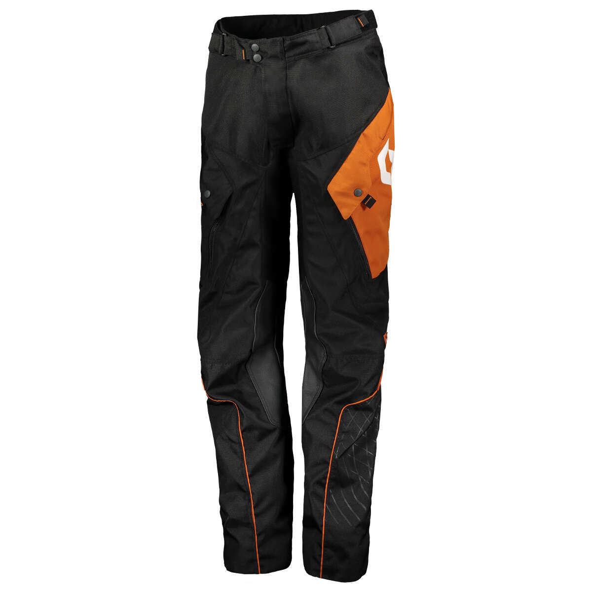 Scott Pantaloni 350 Adventure Black/Orange