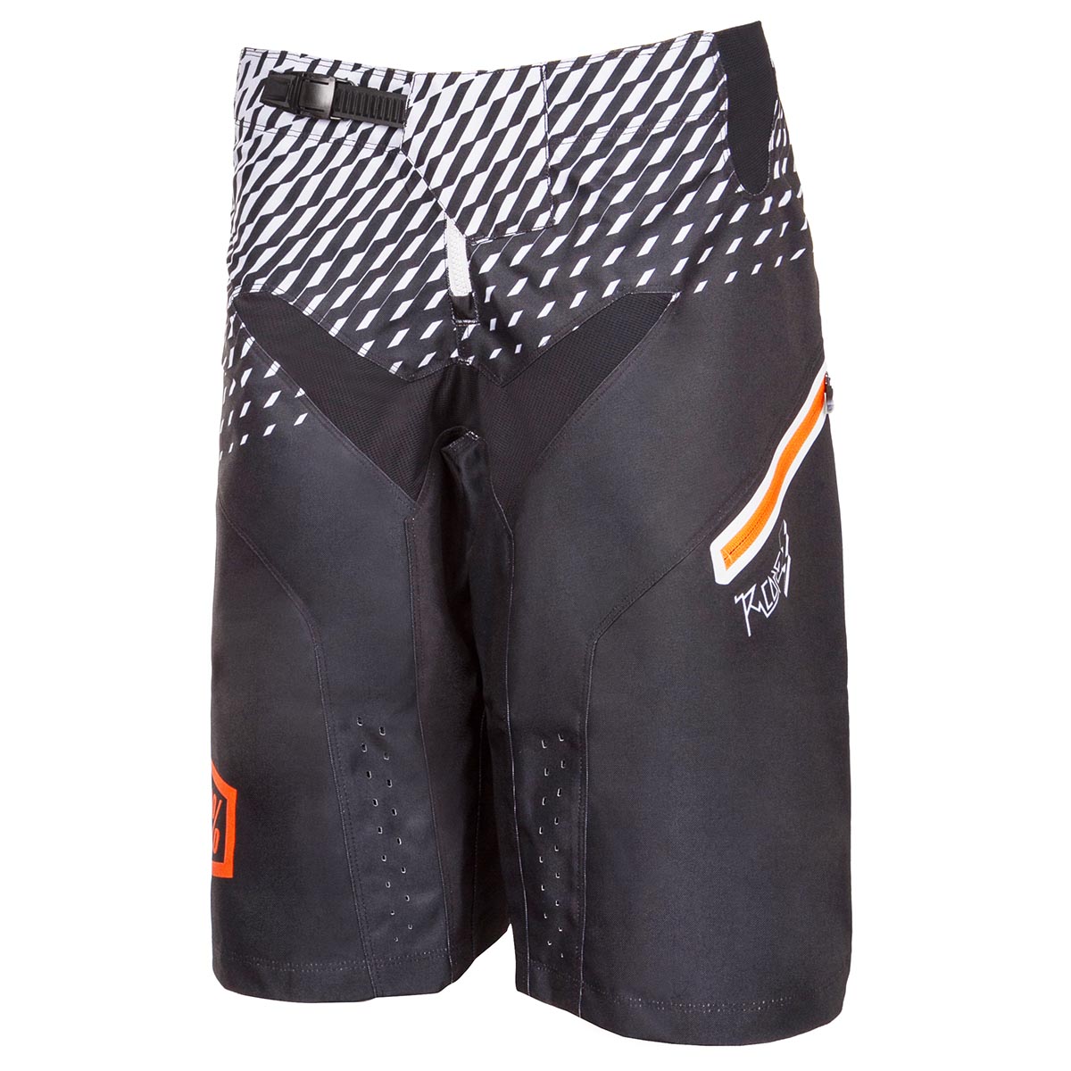 100% Shorts VTT R-Core Supra Black/Grey