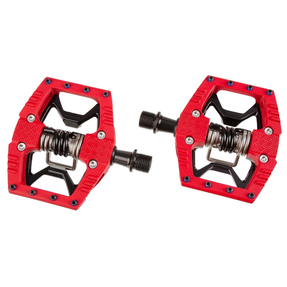 Crankbrothers Hybrid Pedals Double Shot 3 Black/Red