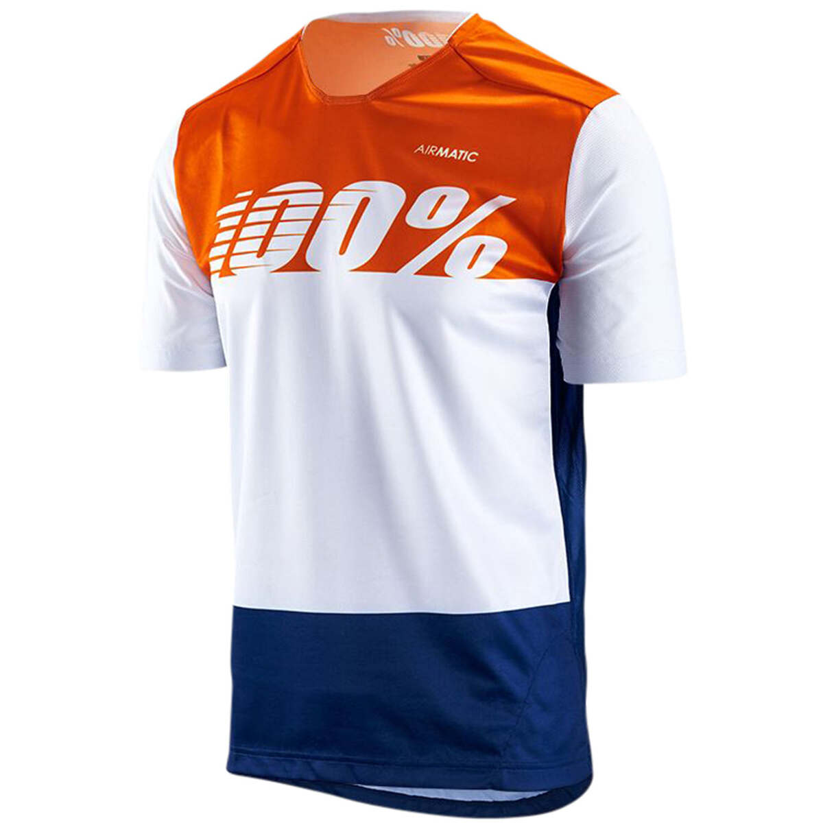 100% All Mountain Jersey Airmatic White Flag