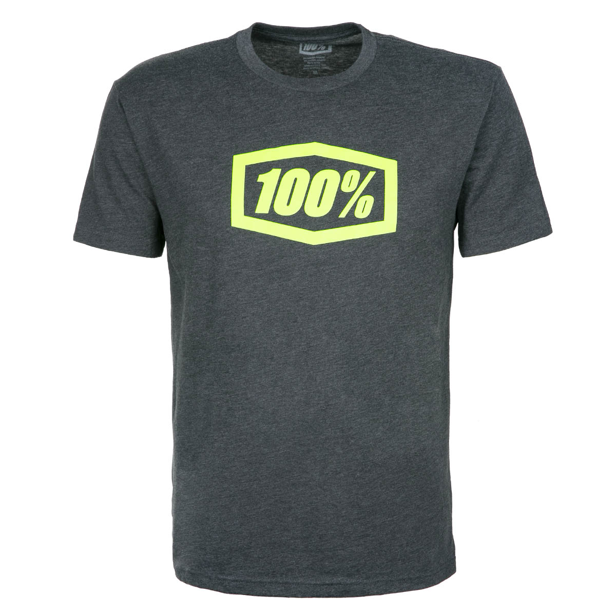 100% T-Shirt Essential Charcoal