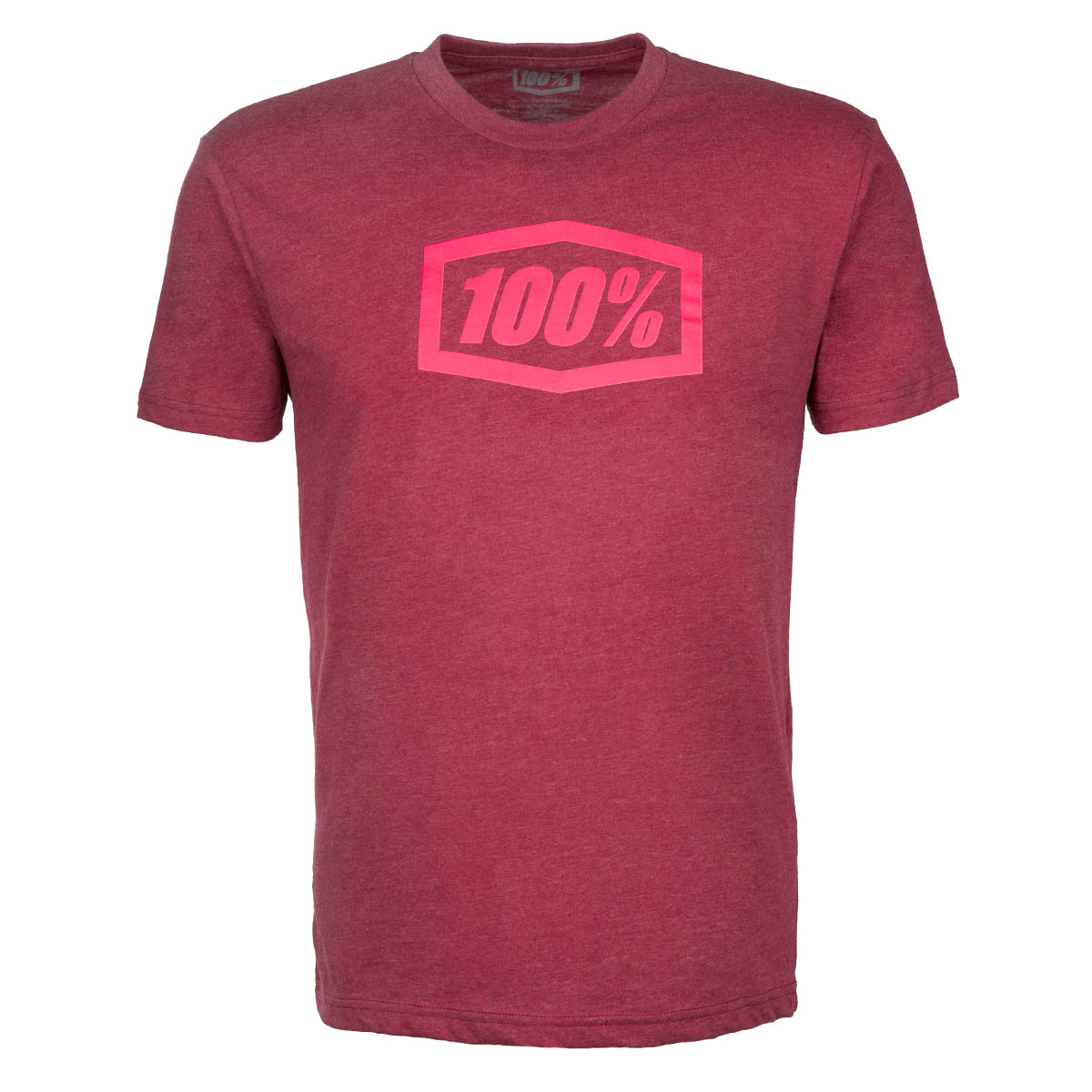 100% T-Shirt Essential Burgundy